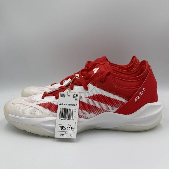 Adidas  Adizero Select 2.0 Low Basketball Shoes IG6685 Red White Men\'s Size 10.5 main image 7